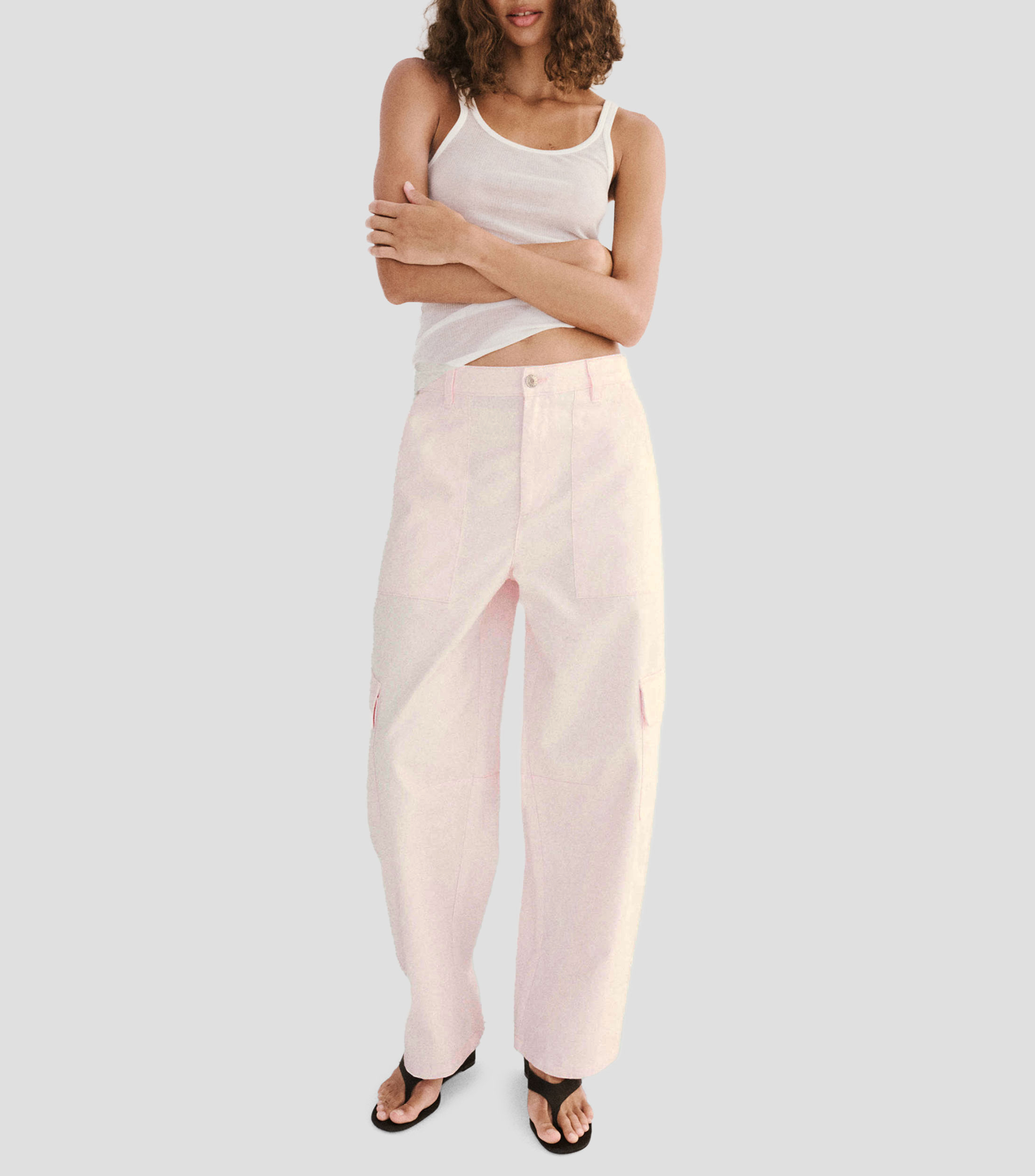 Jeans Cargo Mujer
